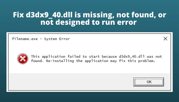 Win11系統提示d3dx9_40.dll丟失怎么辦？
