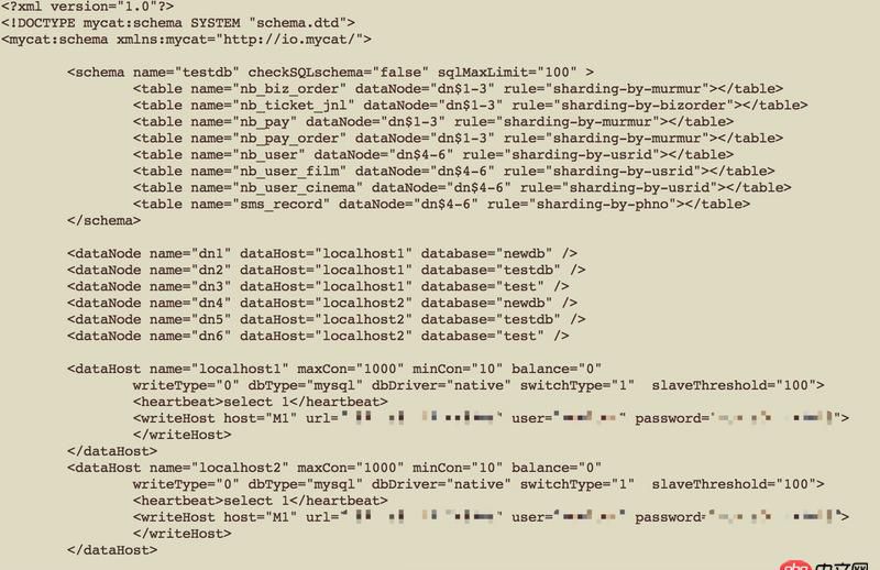mycat配置分表，底層mysql，查詢出現數組溢出異常，求解原因？