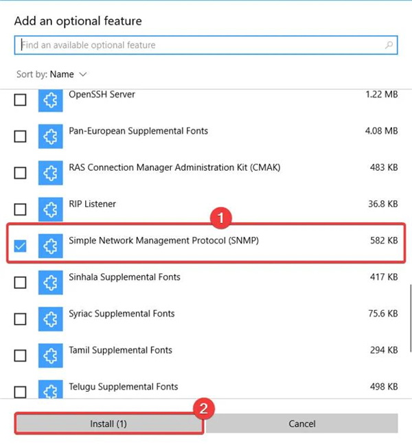 Win11怎么開啟SNMP服務？Win11如何開配置SNMP服務？