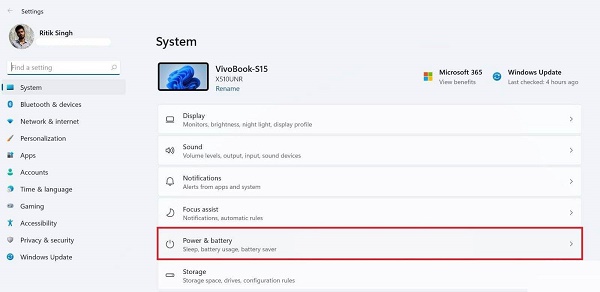 Win11如何查看電池情況？Win11查看電池情況的方法