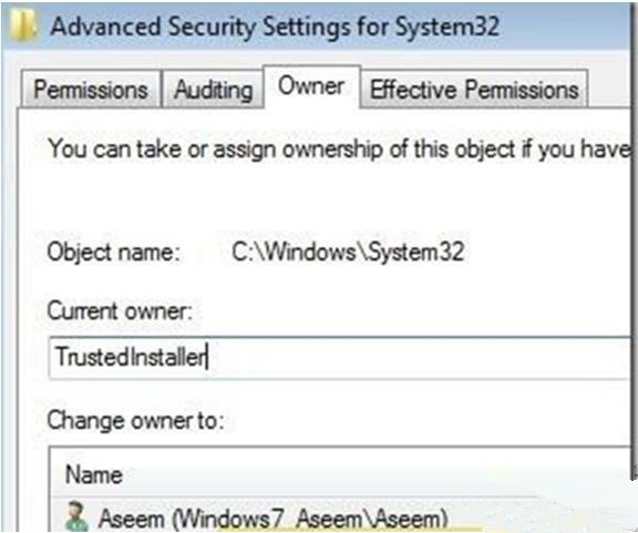 Windows7旗艦版系統(tǒng)怎樣刪除“信任安裝”的文件？