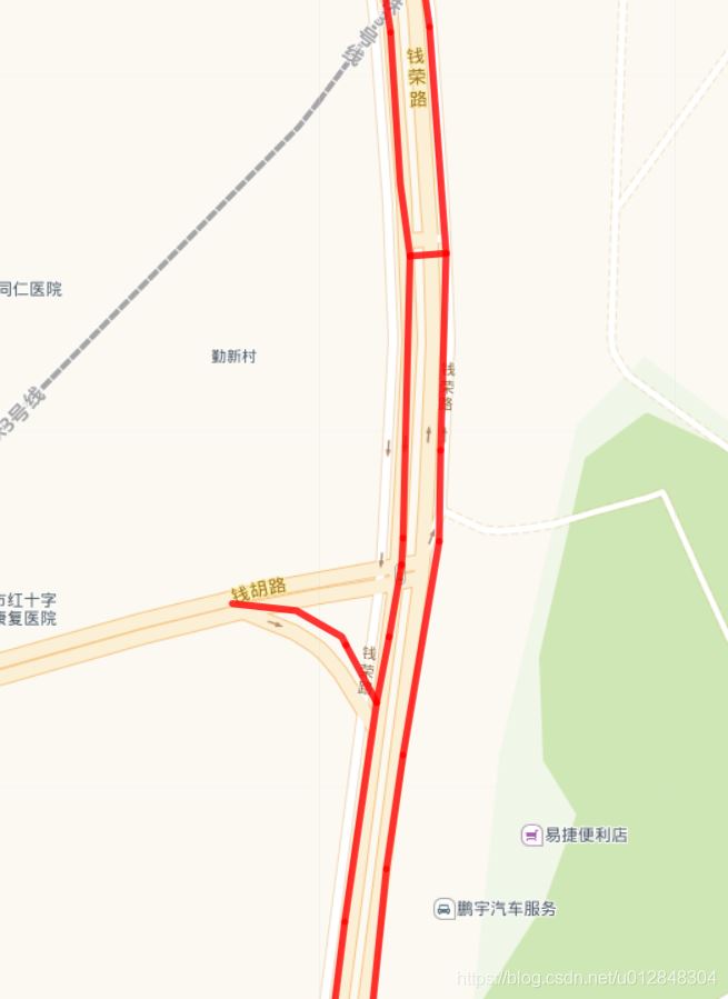 利用Python的folium包繪制城市道路圖的實(shí)現(xiàn)示例