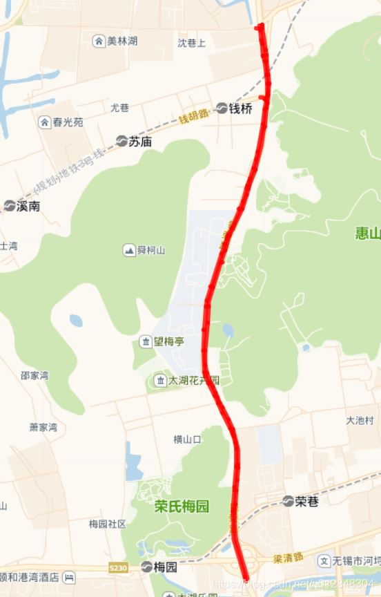 利用Python的folium包繪制城市道路圖的實(shí)現(xiàn)示例