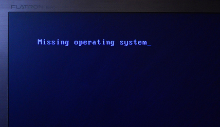 Win7旗艦版電腦開機(jī)顯示missing operating system怎么辦？