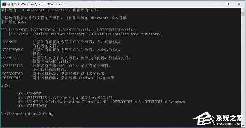 Win10系統如何使用CMD開啟Windows文件保護？