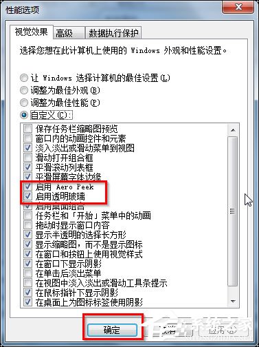 Win7 Aero特效怎么打開？Win7開啟Aero特效的方法