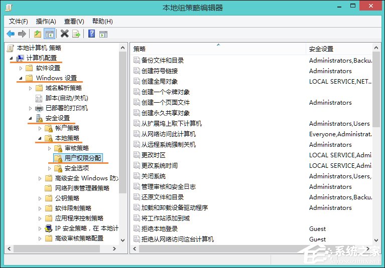 Win8訪問共享提示“您可能沒有權限使用網絡資源”怎么辦？