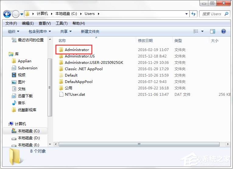 Win7系統(tǒng)C盤(pán)AppData文件夾可以刪除嗎？