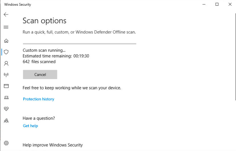 怎么用Windows Defender掃描文件夾中的惡意軟件？