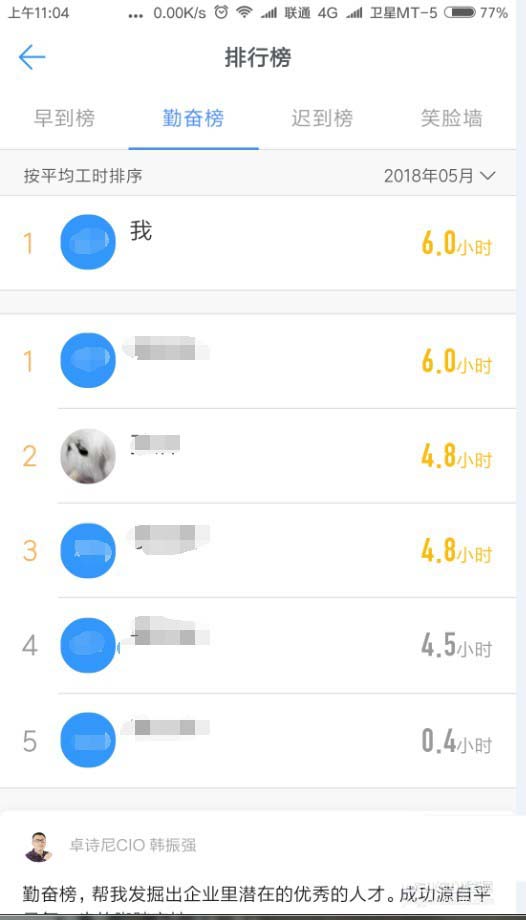 在釘釘里怎么查看勤奮榜？查看勤奮榜的操作方法分享