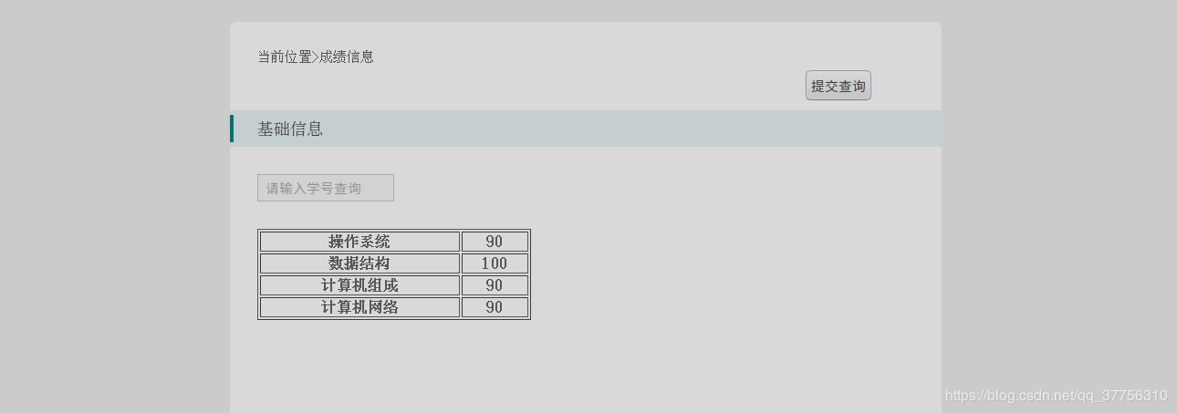 基于php+MySql實現(xiàn)學生信息管理系統(tǒng)實例