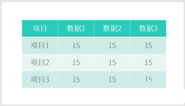 ppt表格單元格實現(xiàn)凹凸效果具體操作方法
