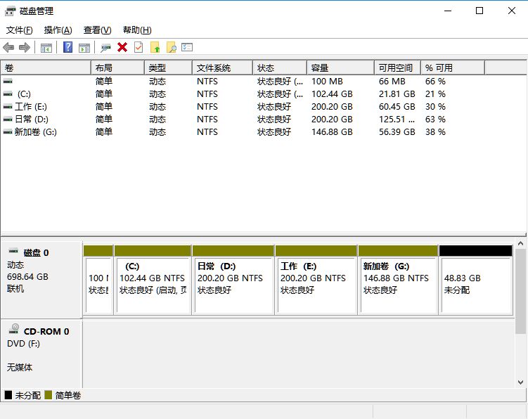 筆記本win11磁盤分區(qū)方法