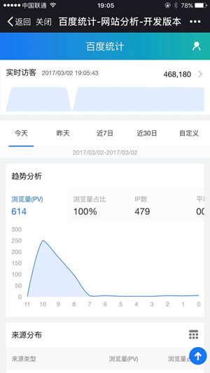 百度統(tǒng)計微信版好用嗎？ 百度統(tǒng)計微信版功能介紹