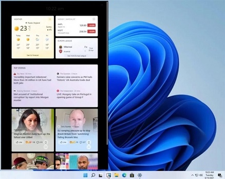 Windows11系統(tǒng)截圖曝光 圓角設(shè)計及任務(wù)欄菜單等更舒適