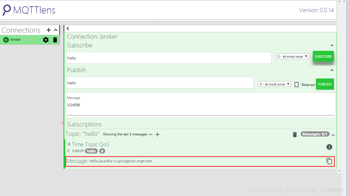 SpringBoot2.0集成MQTT消息推送功能實(shí)現(xiàn)