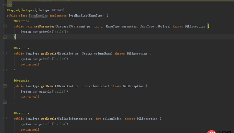 java - Spring boot mybatis 自定義轉(zhuǎn)換器問(wèn)題