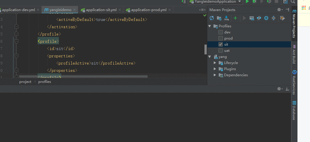 springboot 多環(huán)境配置 yml文件版的實(shí)現(xiàn)方法