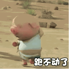 抖音小豬跑步跑步動(dòng)態(tài)表情包分享【高清無水印】