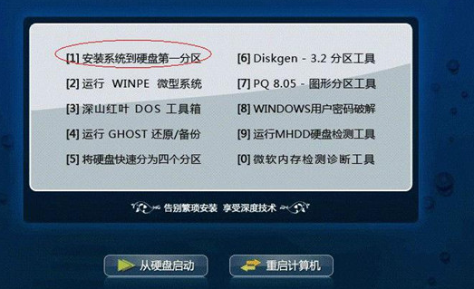 深度技術(shù)win7系統(tǒng)光盤(pán)怎么安裝