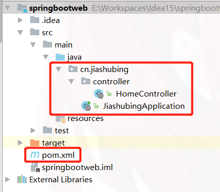 通過簡(jiǎn)單方法實(shí)現(xiàn)spring boot web項(xiàng)目