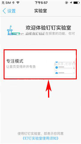釘釘實(shí)驗(yàn)室專注模式怎么開啟