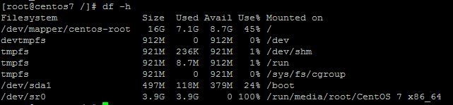 Linux系統怎么查看電腦的磁盤空間？