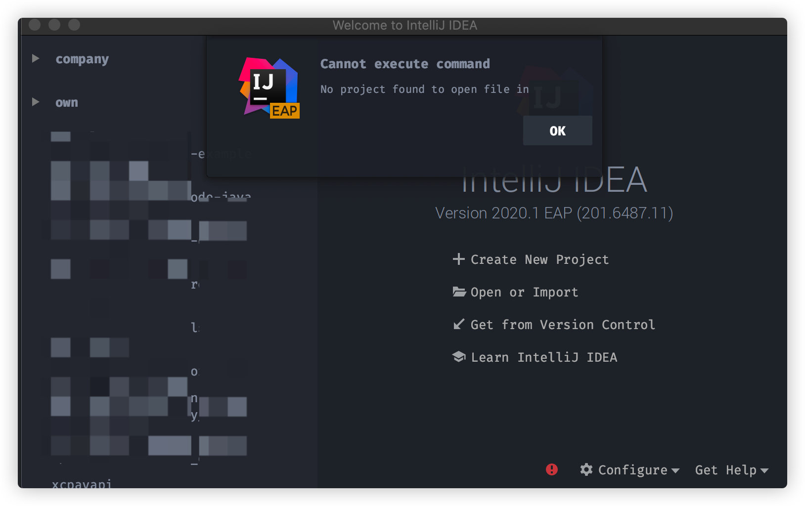 IDEA 2020 無(wú)法啟動(dòng)的解決辦法(啟動(dòng)崩盤)附IDEA 2020 新功能