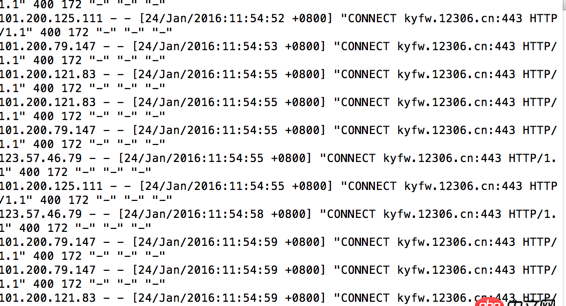 nginx 日志中的CONNECT請(qǐng)求是？