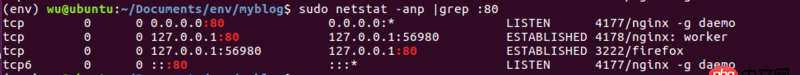 ubuntu16.04 - nginx+uwsgi部署django，8000端口正常，80端口404