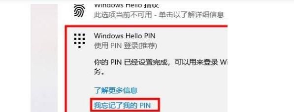 win10筆記本電腦pin碼忘了開不了機(jī)