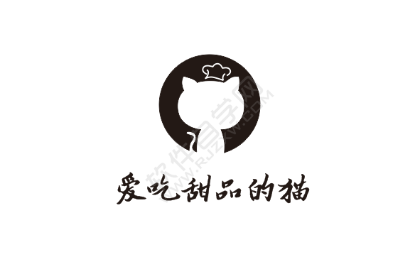 CDR怎么畫一只愛(ài)吃甜品的貓