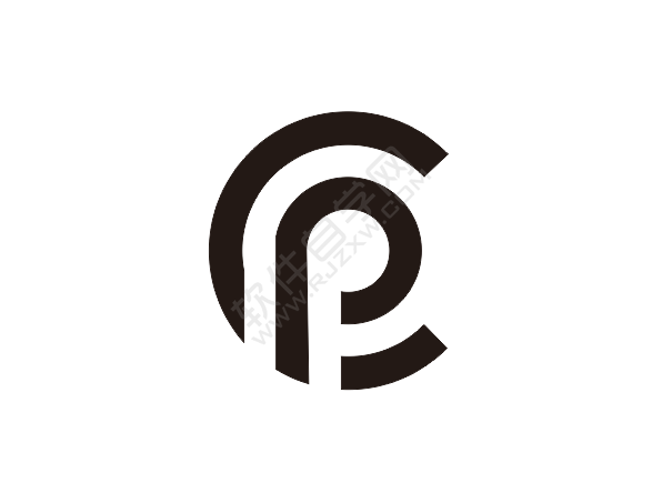 教你怎么用CDR設(shè)計用CP字母組成的LOGO