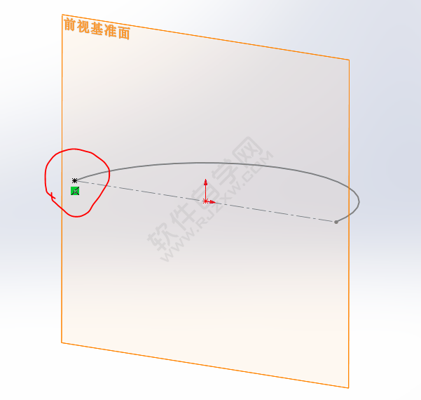 SolidWorks支撐的圓環(huán)的畫(huà)法