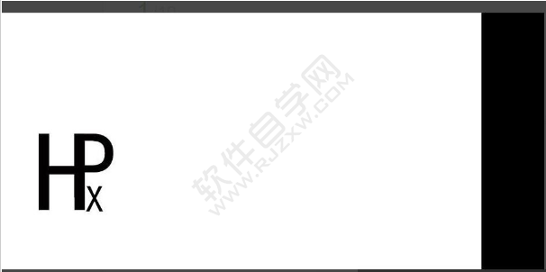 ps怎么設(shè)計HPX縮寫logo