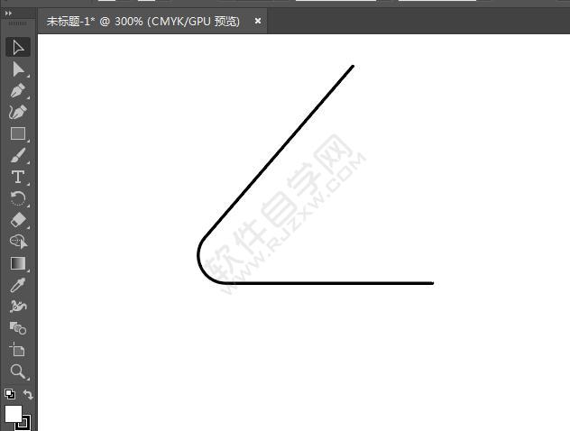 用ai鋼筆畫(huà)直角怎么設(shè)置圓角
