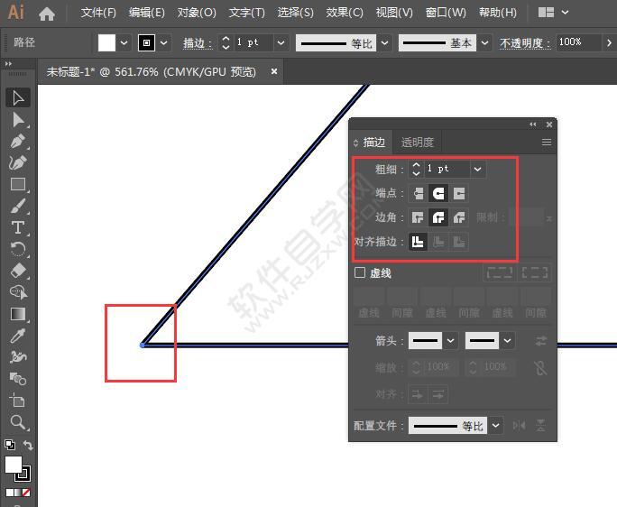 用ai鋼筆畫(huà)直角怎么設(shè)置圓角