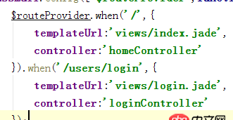 angular.js - jade模板引擎無法做單頁模式，請(qǐng)教怎么做。