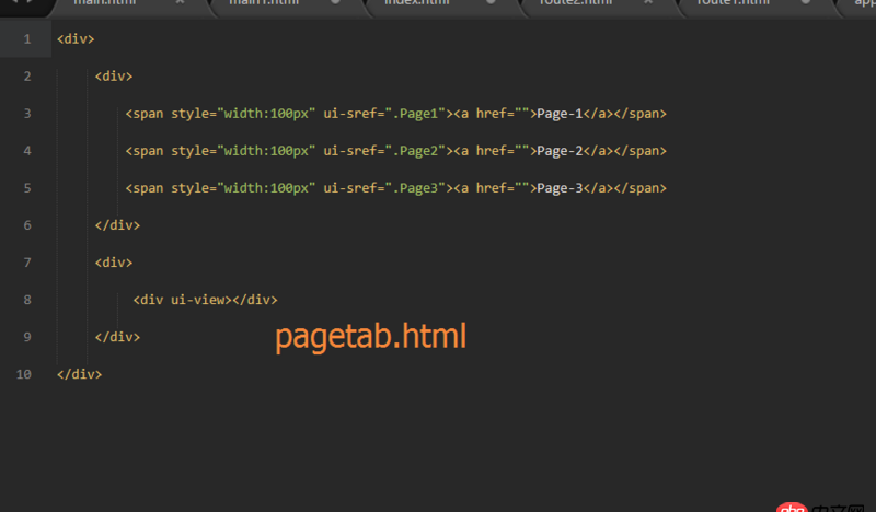 angular.js - 我copy官方ui-router到本地?zé)o法運(yùn)行