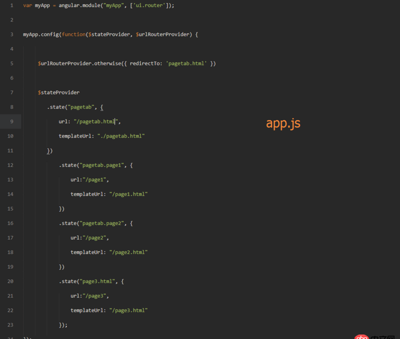 angular.js - 我copy官方ui-router到本地?zé)o法運(yùn)行