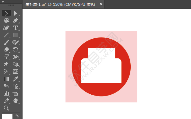ai繪制醫(yī)務(wù)樓標(biāo)識(shí)的方法