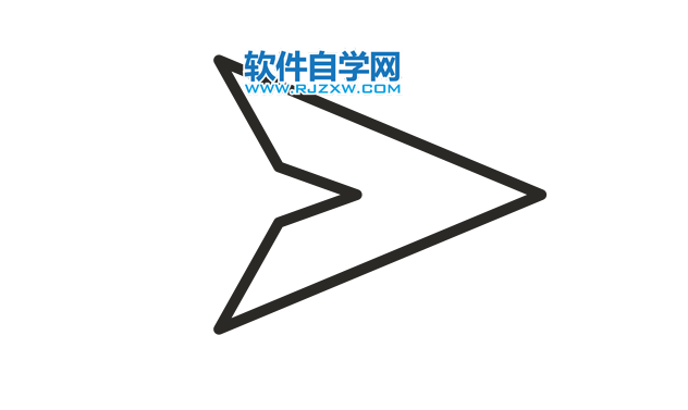 CorelDRAW2020設(shè)計一個發(fā)送圖標(biāo)
