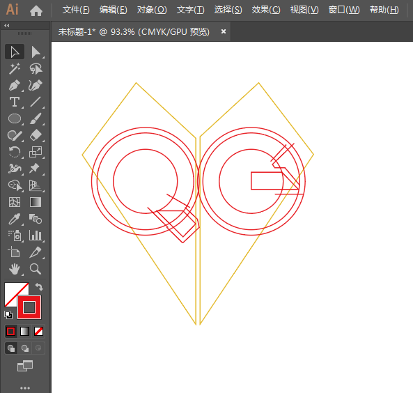QCHappy圖標(biāo)用AI設(shè)計的方法