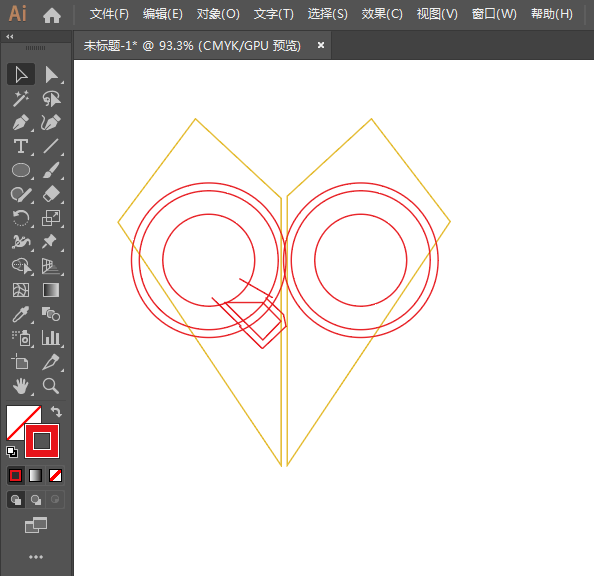 QCHappy圖標(biāo)用AI設(shè)計的方法