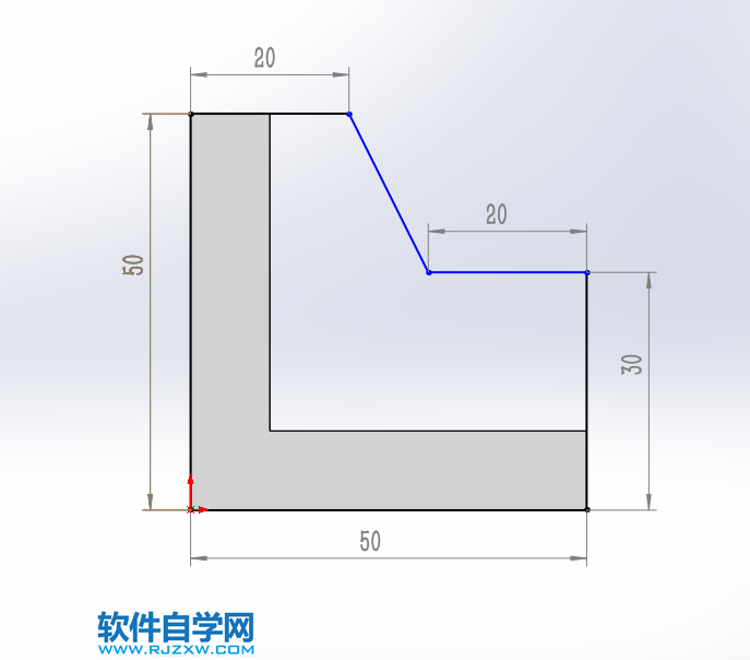 solidworks實體建模新手用拉伸、倒圓角完成