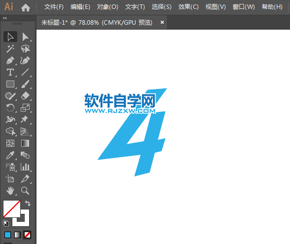 ai怎么設(shè)計(jì)一個(gè)4g信號(hào)圖標(biāo)