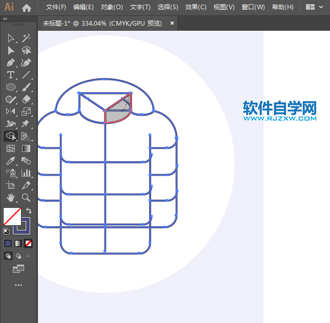 ai怎么設(shè)計鴨絨衣圖形