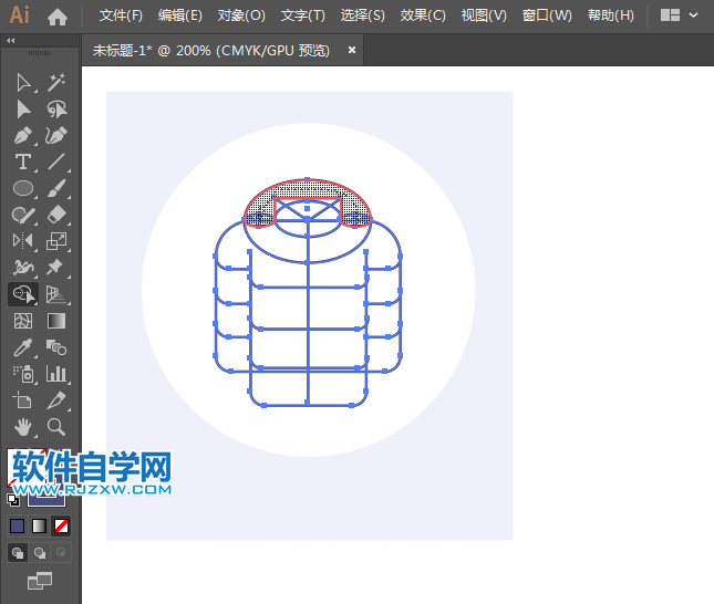 ai怎么設(shè)計鴨絨衣圖形