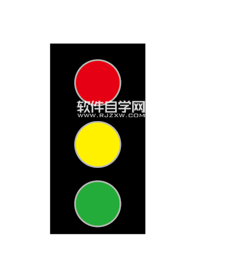 ai怎么畫(huà)紅綠燈交通標(biāo)志