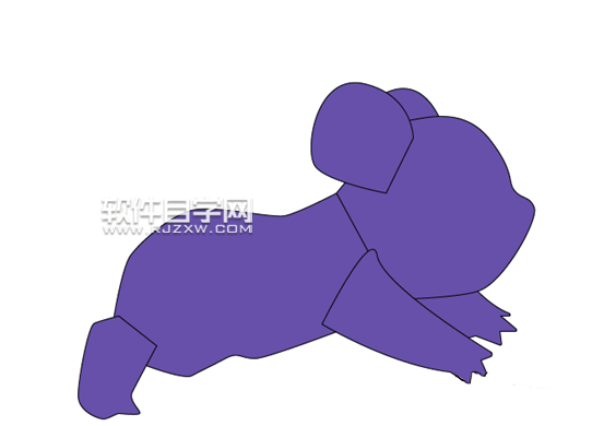 ai怎么繪制小拉達(dá)角色？